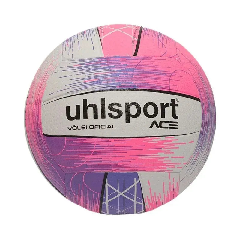 Bola Vôlei Uhlsport Ace Rosa E Roxo