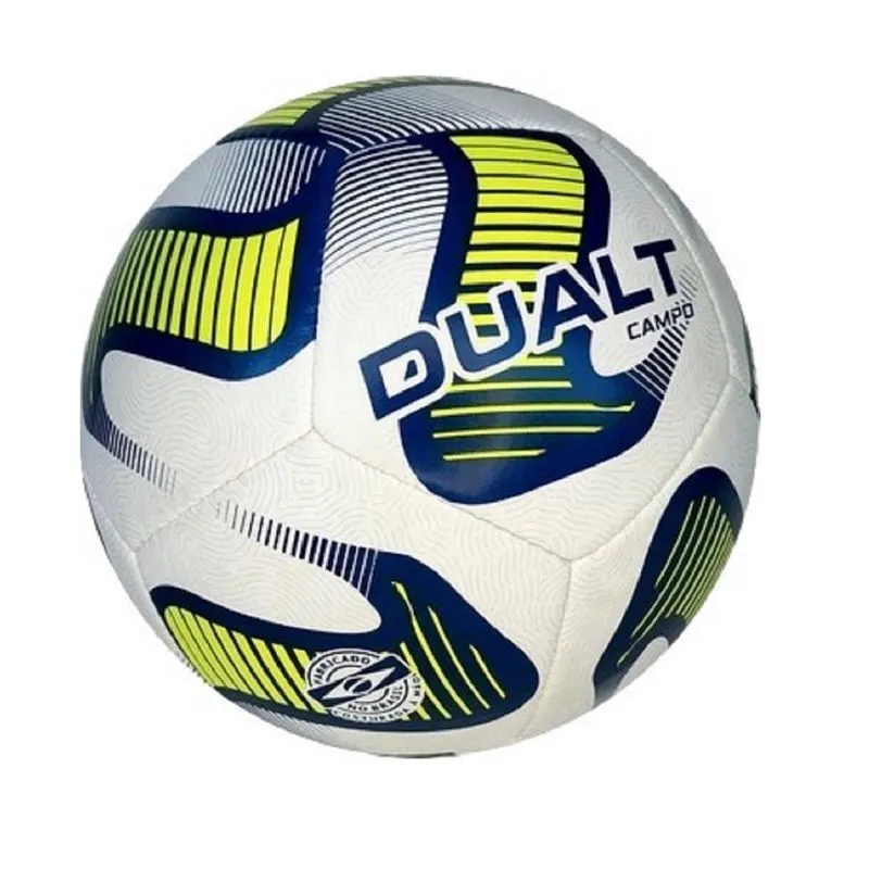 Bola Campo Dualt Profissional Pu Costurada Hybrid- 12 Gomos