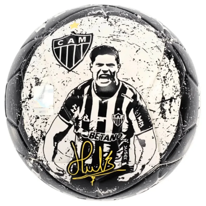 Mini Bola de Futebol Oficial do Hulk - Atlético Mineiro - Dualt