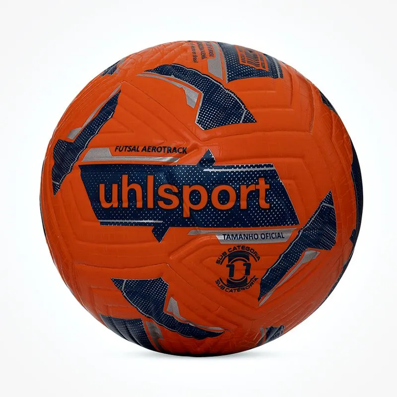 Bola de Futsal uhlsport Aerotrack Sub 11 - Laranja Cor:Branco;Tamanho:2