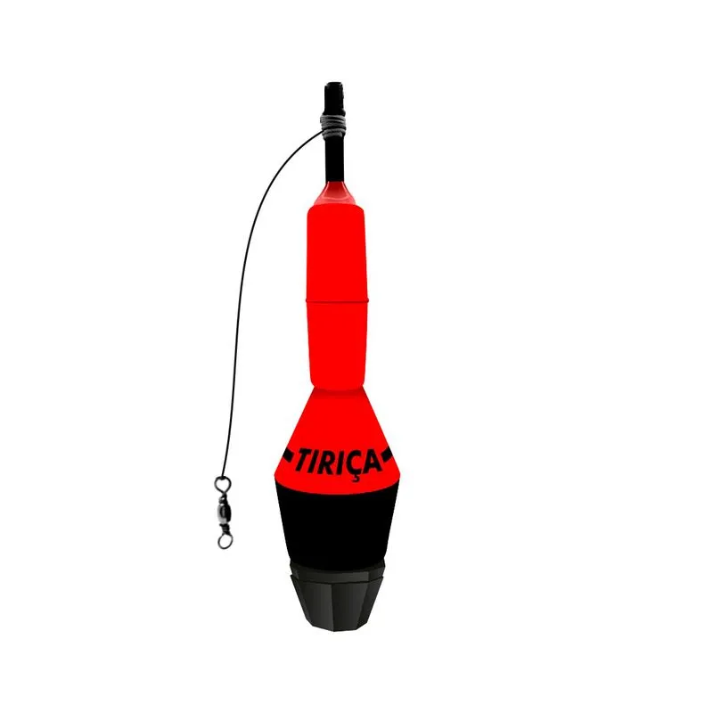 Boia Jr Pesca Torpedo Tiriça Lastro Encapsulado 36gr - Vermelho