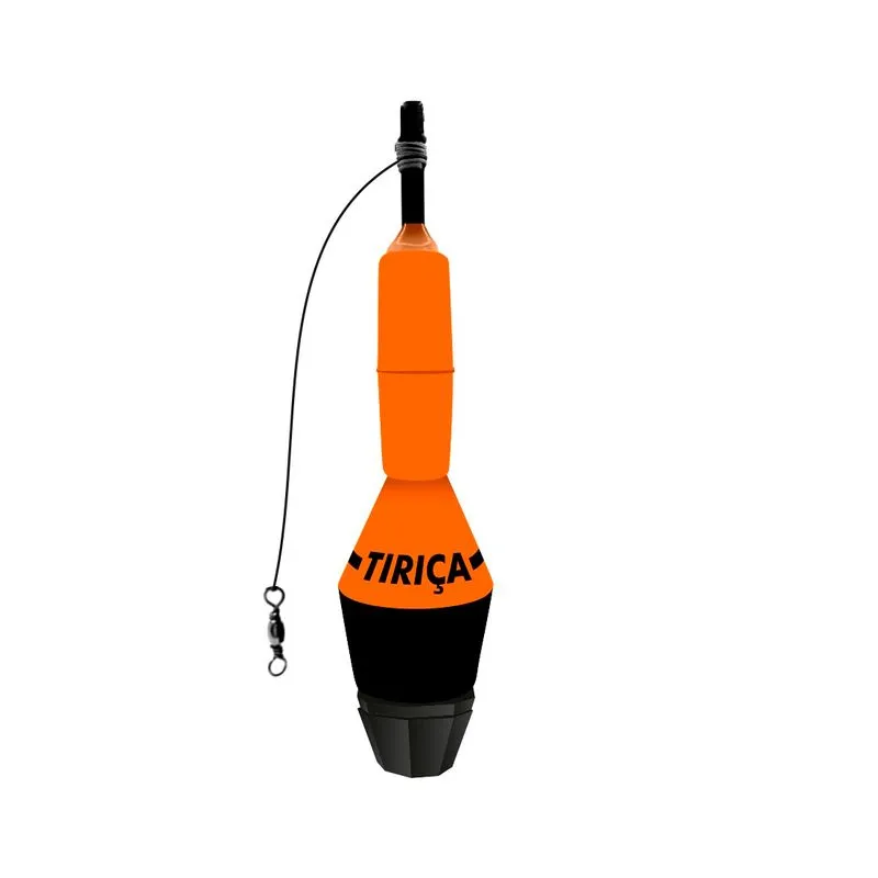 Boia Jr Pesca Torpedo Tiriça Lastro Encapsulado 36gr - Laranja