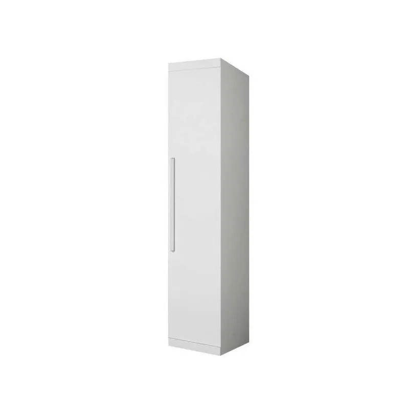 Módulo De Quarto Guarda Roupa Luna C- 1 Porta Branco - Bianchi