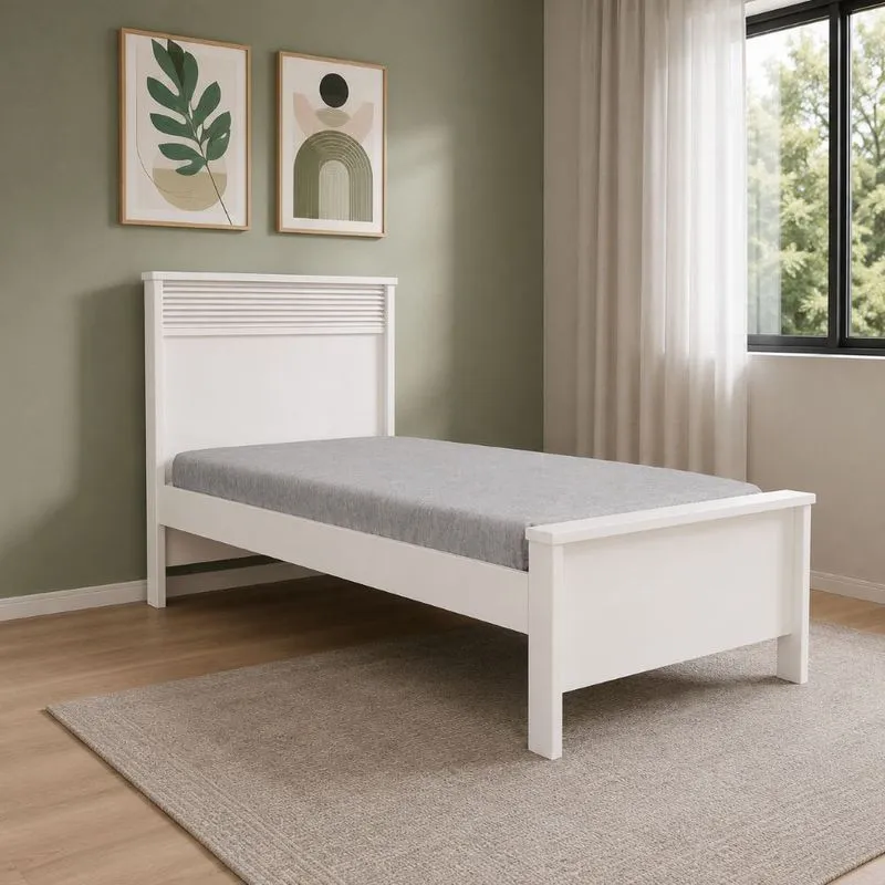Cama Solteiro Em MDF Berlim Bianchi