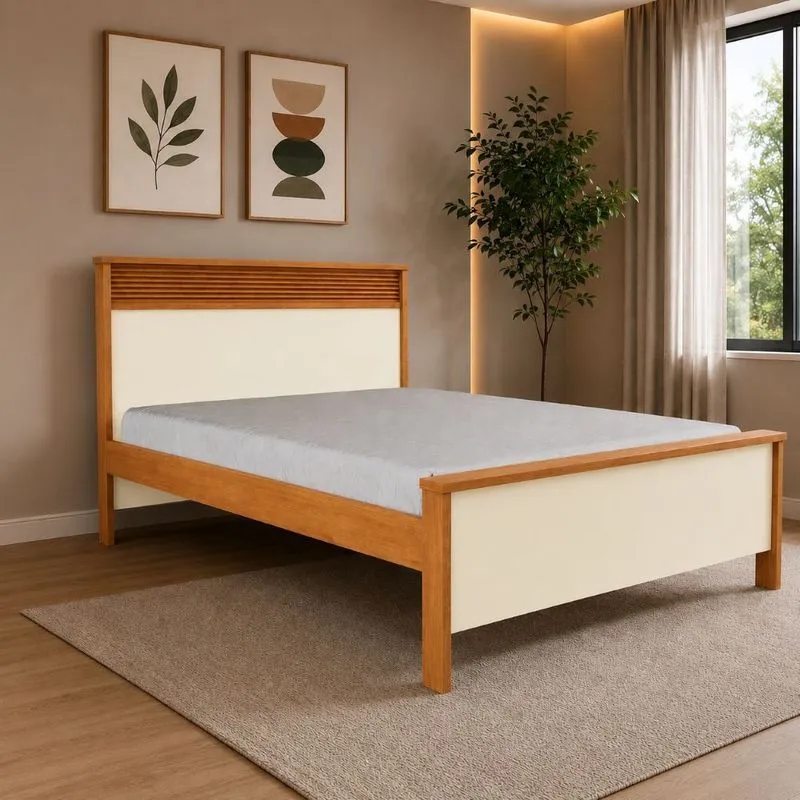 Cama Casal em MDF 147cm Berlim Bianchi