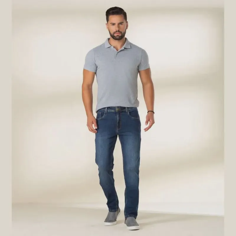 Calça Masculino Jeans Tradicional Lycra 3168 - Tatikos's Cris Jeans