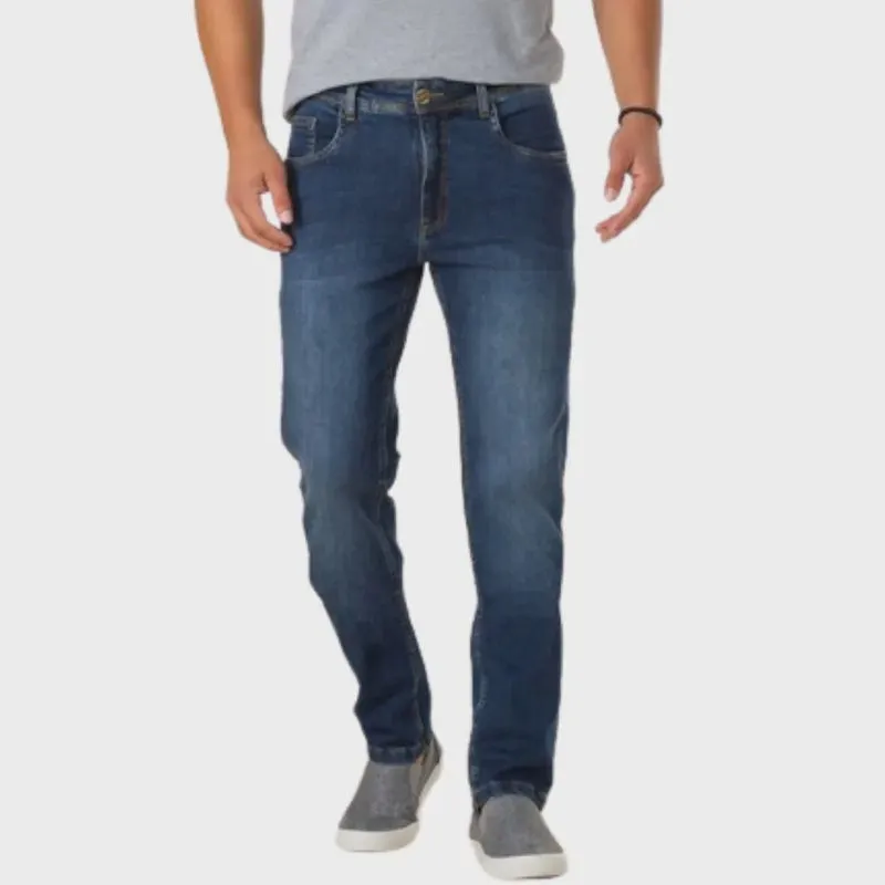 Calça Masculino Jeans Tradicional com Elastano 3169 - Tatikos's Cris Jeans