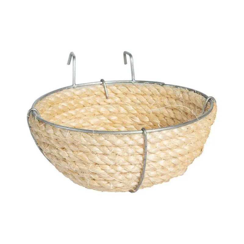 Ninho De Corda Sisal Trinca Ferro - Jel Plast 1 Unidade