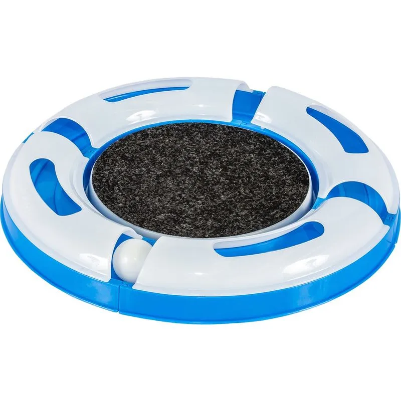 Brinquedo p/ Gatos Cat gp Jel Ball 4 Partes C/Guizo Azul