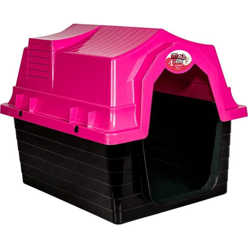 Casa Para Cães Jel Plast Plástica N3 48x59x48cm