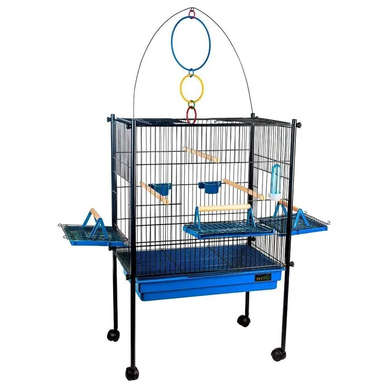 Viveiro Gaiola Calopsita Triplex Black - Azul