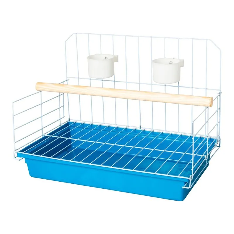 Poleiro Para Papagaio Médio Azul 1 Unidade Pet Piu Jel Plast