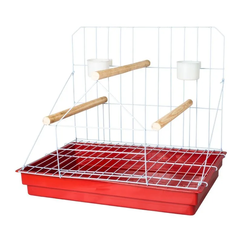 Poleiro Para Papagaio Grande Vermelho 1 Unidade Pet Piu Jel Plast