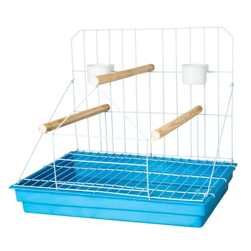 Poleiro Para Papagaio Grande Azul 1 Unidade Pet Piu Jel Plast