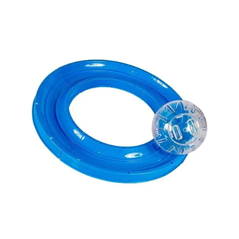 Pista Para Hamster 4 Partes Azul Pet Roe Jel Plast