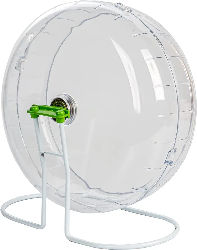 Roda De Exercicios Para Hamster Prime Com Suporte Transparente Jel Plast Pet Roe