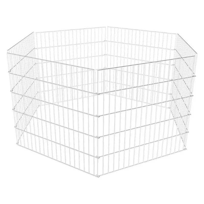 Cercado Armado Canil 6 Partes Grande Pet Au Jel Plast