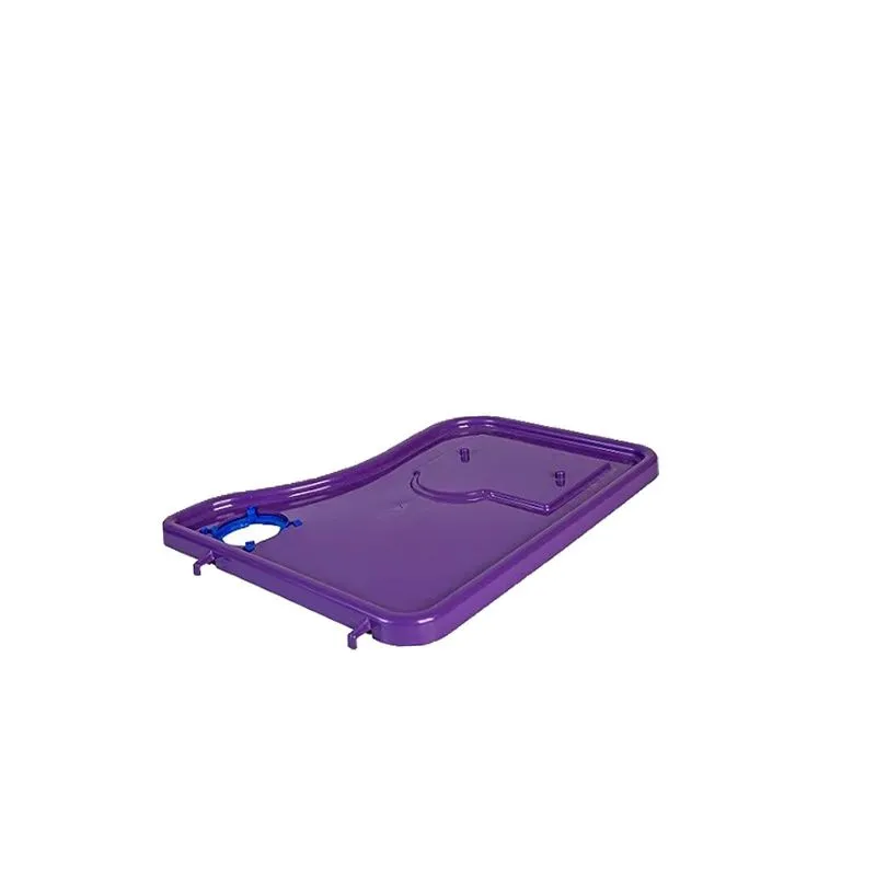 Andar Grande Gaiola Hamster Com Furo Pet Roe Lilás Jel Plast