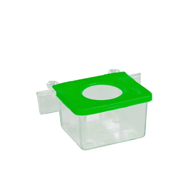 Comedouro Gancho 1 Furo Cristal Cores Mistas 30ml 12