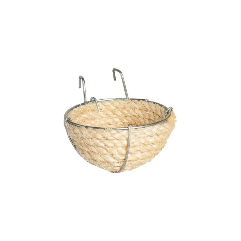 Ninho De Corda Sisal Coleira 12 Unidades Pet Piu Jel Plast