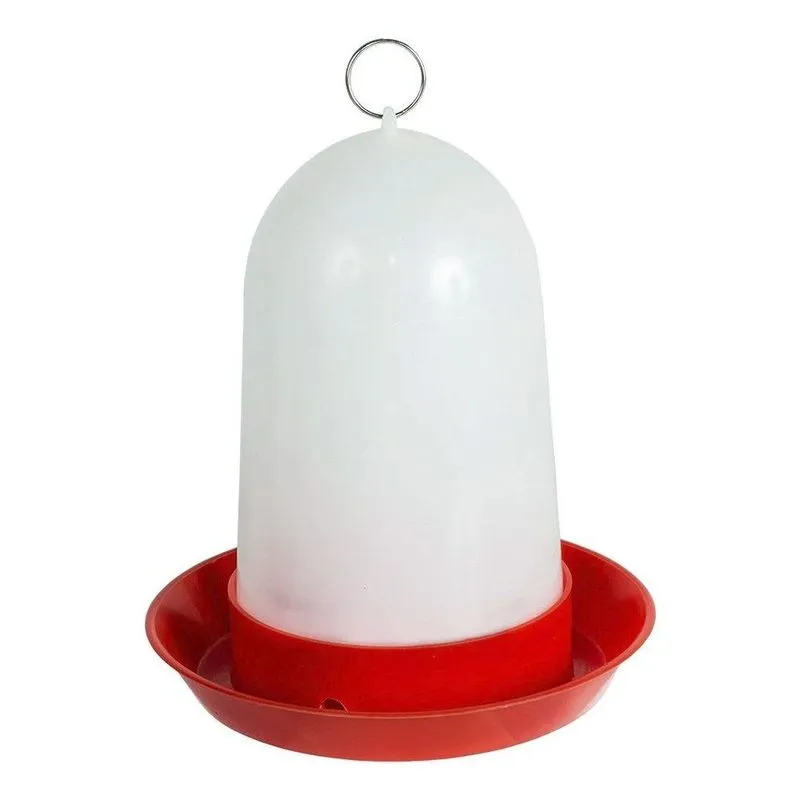Bebedouro Para Codorna/pinto Jel Plast 750ml - Embalagem 6 Unidades