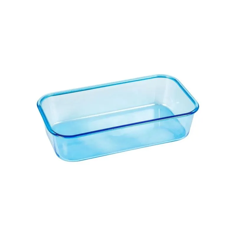 Banheira Azul Retangular Grande 450ml 6 Unidades Pet Piu Jel Plast