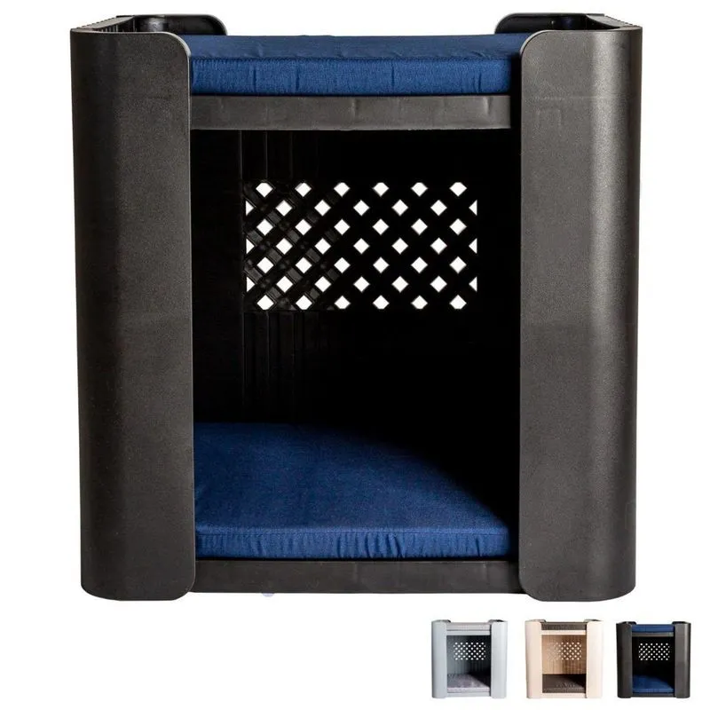 Cama Caminha Toca Gato Plástico Casinha Duplex Pet Stand