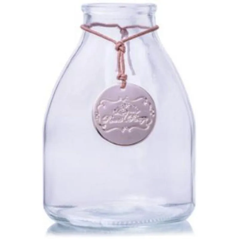 Vaso Para Difusor Transparente 14x10cm Gr300og Roma Rouge