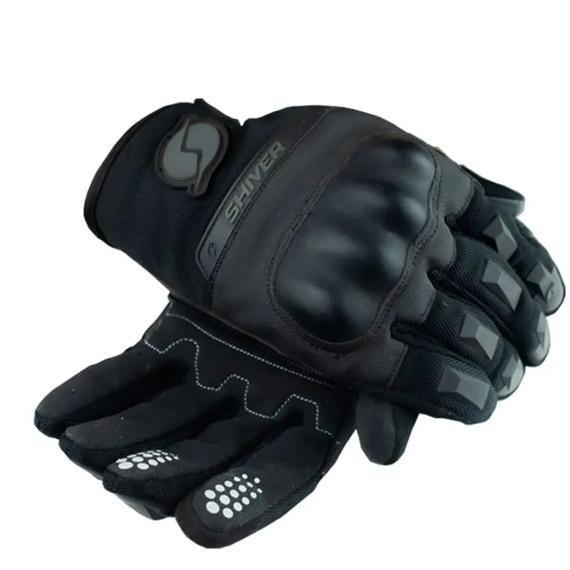 Luva Shiver Dart Com Protetor Preto