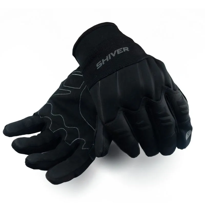 Luva Moto Motoboy Bike Shiver Rocket Preto GG