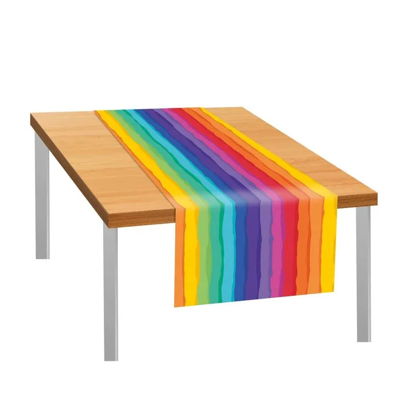 Arco-Íris Trilho de Mesa Tecido 40cm x 2m - Regina
