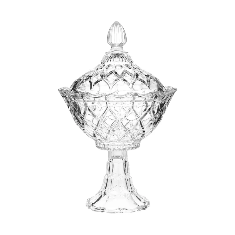 Bomboniere de Vidro Cristal Útil Bazar 30cm 481205W