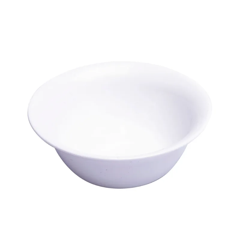 Tigela Vidro Branca Útil Bazar 550ml 17cm RF125