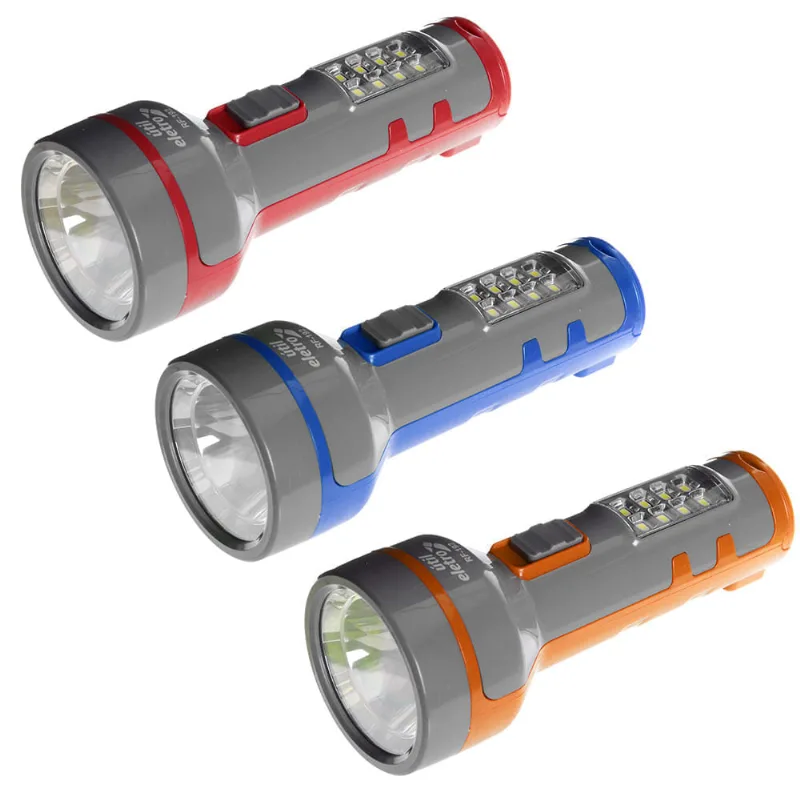 Lanterna Recarregável Led Plástica Útil Eletro RF192