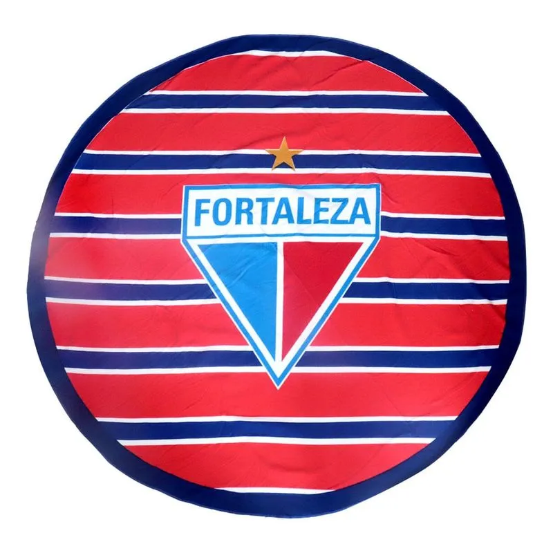 Toalha de Praia Redonda Fortaleza Útil Bazar RF1263