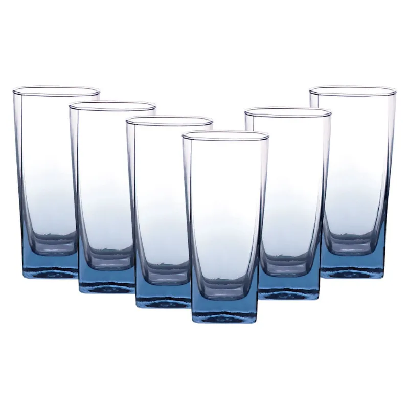 Jogo de Copos Vidro AZ 6pcs Útil Bazar 320ml RF1157