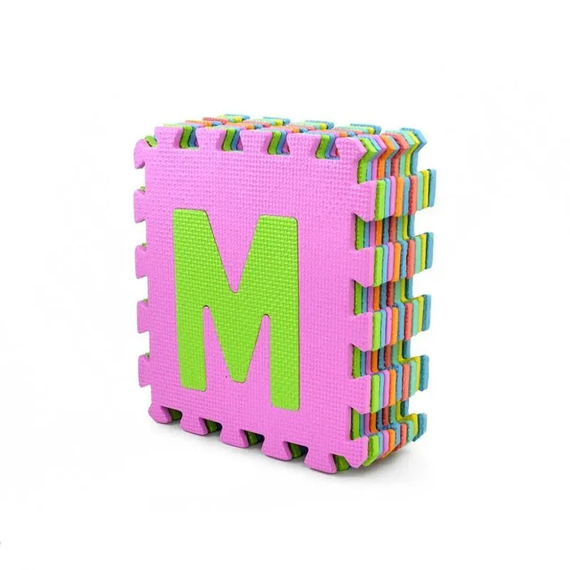 Tapete De Eva 10 Tatames 30x30x0,8cm - Alfabeto