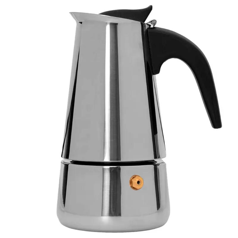 Cafeteira Italiana Inox Útil Bazar 6 Xícaras RF1241