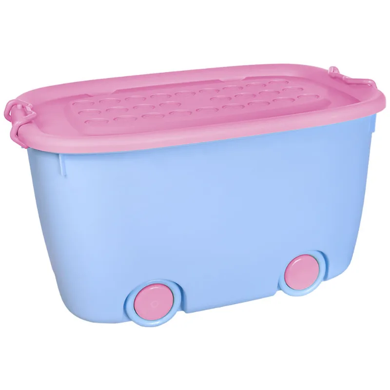 Caixa Organizadora de Brinquedos AZ e RS Útil Bazar 56x36cm
