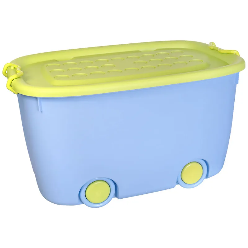 Caixa Organizadora de Brinquedos AZ VD Útil Bazar 56x36cm