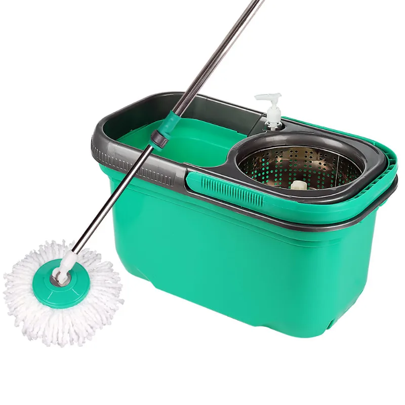 Balde Mop Giratório com Centrifuga Verde Florinda 18L UB2723