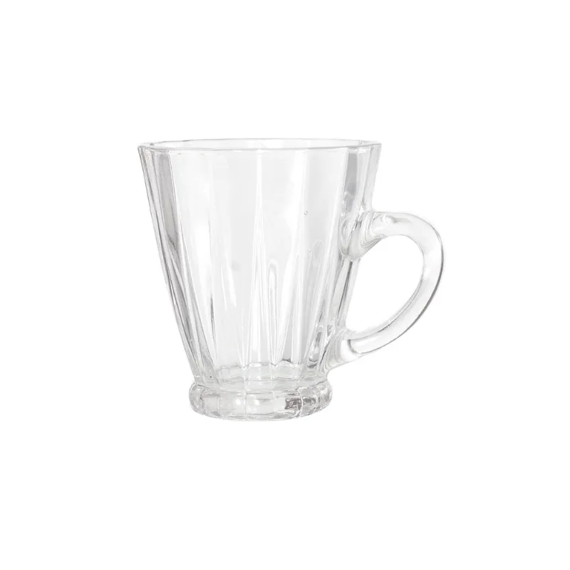 Xícara de Vidro Cristal Útil Bazar 180ml RFO051