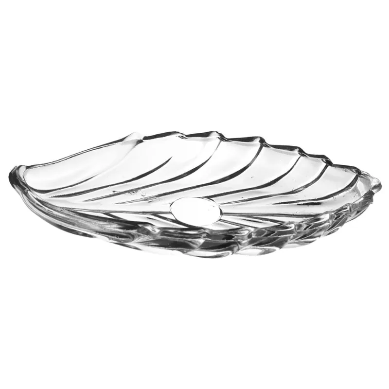 Petisqueira de Vidro Folha Útil Bazar 20cm RFO092