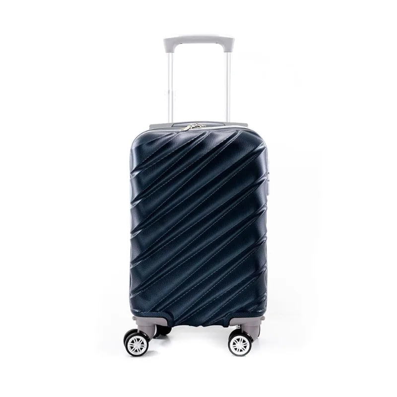 Mala de Mão Para Viagem Rígida Azul Útil Bags 48cm UB5234A