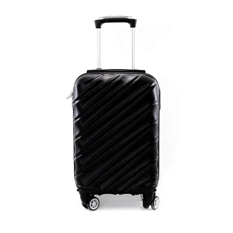 Mala de Mão Para Viagem Rígida Preta Útil Bags 50cm UB5234B