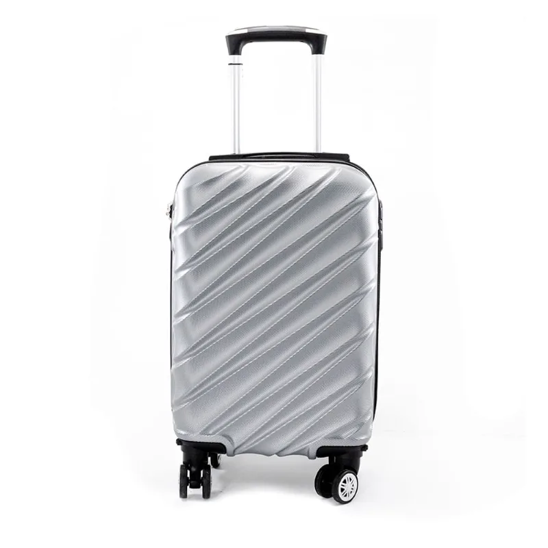 Mala de Mão Para Viagem Rígida Cinza Útil Bags 50cm UB5234B