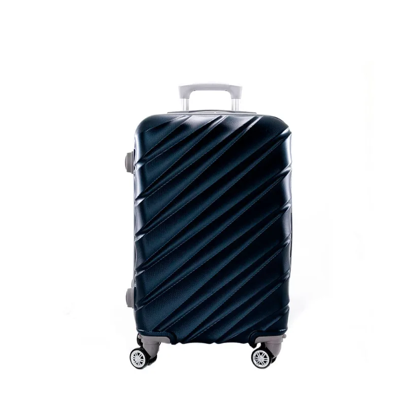 Mala de Mão Para Viagem Rígida Azul Útil Bags 53cm UB5234C
