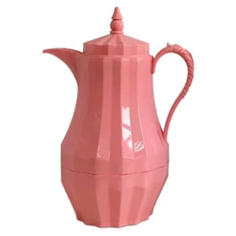 Garrafa Térmica Vintage Florença Rosa Útil Bazar 1L RF3117RO