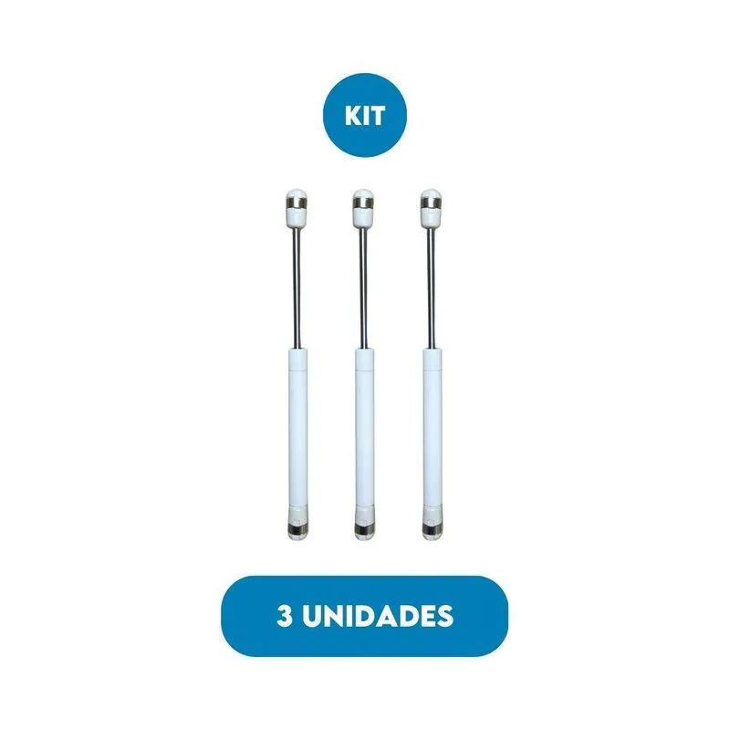 3 Pistões A Gás Movel Porta Abre Para Cima Amortecedor 80n