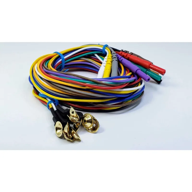 Eletrodo de eeg Neurosoft NS-DEG101500-SC - Gold/Silicone
